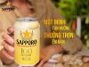 New Sapporo Premium Beer 100 with 3.5% ABV targeting young consumers