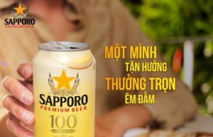 New Sapporo Premium Beer 100 with 3.5% ABV targeting young consumers