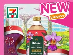 Limited edition Dilmah RTD Singapura Orchid Ice Green Tea to celebrate National Day