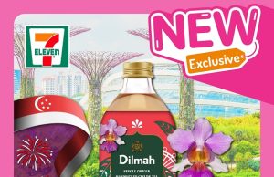Limited edition Dilmah RTD Singapura Orchid Ice Green Tea to celebrate National Day