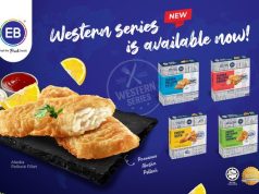 EB Frozen Food Malaysia new Western Series includes Alaska Pollock Fillet