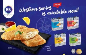 EB Frozen Food Malaysia new Western Series includes Alaska Pollock Fillet