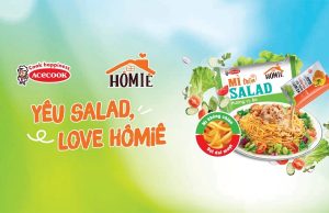Acecook Homie Beef Salad Noodle is a healthy noodle with “add-on” concept