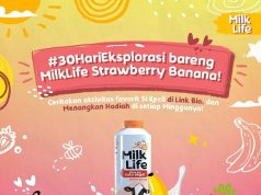 MilkLife new banana and strawberry UHT milk