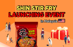 Come and join Shin Stir Fry launching event at Sunway Pyramid Blue Concourse