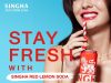 Singha adds red lemon flavour to its soda range