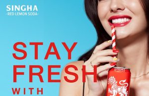 Singha adds red lemon flavour to its soda range