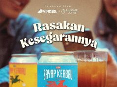 Anomali Coffee releases Kopi Cap Sayap Kerbau in a collaboration with Vindes