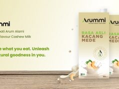 Indonesia has a new Arummi cashew milk