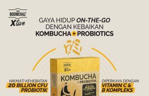 1980 Boom Cha Brew offers on-the-go sachet with benefits of kombucha and probiotic