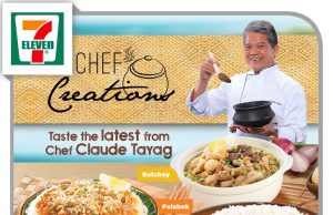 Chef Claude Tayag is back with his latest creations at 7-Eleven