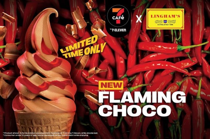 7-Eleven launches Flaming Choco in partnership with Lingham's Chilli ...