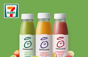 Innocent Smoothies reach the shores of Singapore