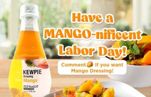 Kewpie Mango Dressing is available in the Philippines