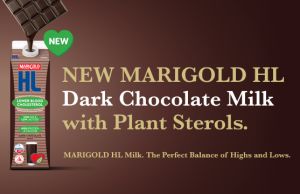 New MARIGOLD HL Dark Chocolate Milk with Plant Sterols
