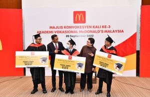 McDonald’s Continues Its Commitment Towards Providing Training and Career Opportunities to Malaysian Youths