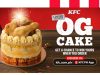 A chance to win limited edition KFC OG Cake for those in the Philippines