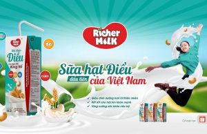 New Richer Milk cashew milk is produced from Vietnam’s cashew nuts