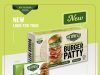 Plant-based ‘chicken’ style burger patty ULTIMEAT has a new look