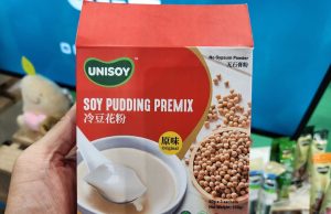 New Unisoy Soy Pudding Premix spotted at FHA 2022