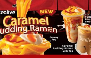 Tealive latest Caramel Pudding Ramen is an ‘eatable drink’