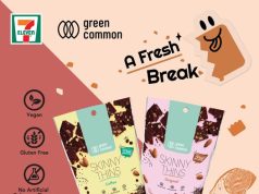 Green Common Skinny Thins available now at 7-Eleven Singapore