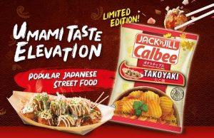Jack ‘n Jill Calbee Takoyaki comes with the delicious Japanese street food flavour