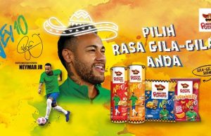 Explore Mister Potato Syok Wave x Neymar limited edition BBQ Kebab and Hot Salsa flavours