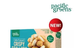 Pacific West adds Crispy Scallops to its plant based range