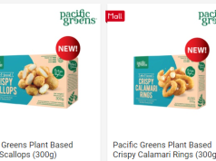 Pacific West enriches plant-based offerings with calamari rings, scallops, beef balls, beef burger