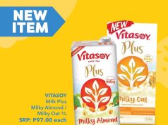 Vitasoy Milky Almond and Milky Oat now available in the Philippines