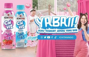 Ichitan Calvit yogurt drink is made from Japanese strawberry and New Zealand milk
