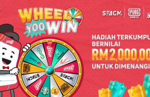 WHEEL-YOO-WIN A STAKE OF RM2 MILLION WORTH OF PRIZES?