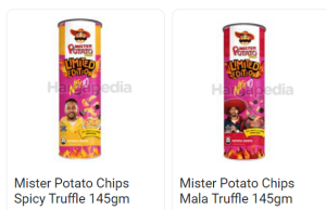 Mister Potato Chinese New Year flavours are Spicy Truffle and Mala Truffle