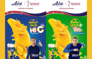 Aice introduces high vitamin C and low fat, less sugar Mango Slush