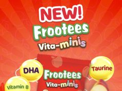 New Frootees VITA-Minis contain vitamin B, DHA and taurine