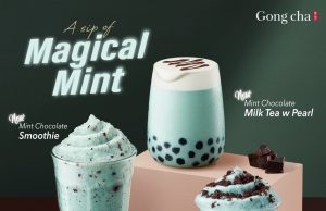 Gong Cha offers A Sip of Magical Mint as its seasonal treat