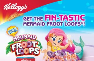 New Kellogg’s Mermaid Froot Loops and Kellogg’s Granola Super Berry and Dark Chocolate