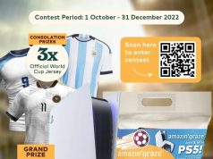 Amazin’ Graze offers limited edition World Cup Party Pack with a chance to win prizes