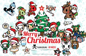 Celebrate Christmas with tokidoki at NEX from 24 November – 26 December