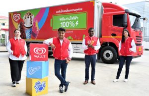 Wall’s is protecting the planet by becoming the first brand to use 100% electric ice cream trucks in Thailand