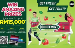 New Wrigley’s Doublemint Strawberry Mint flavour