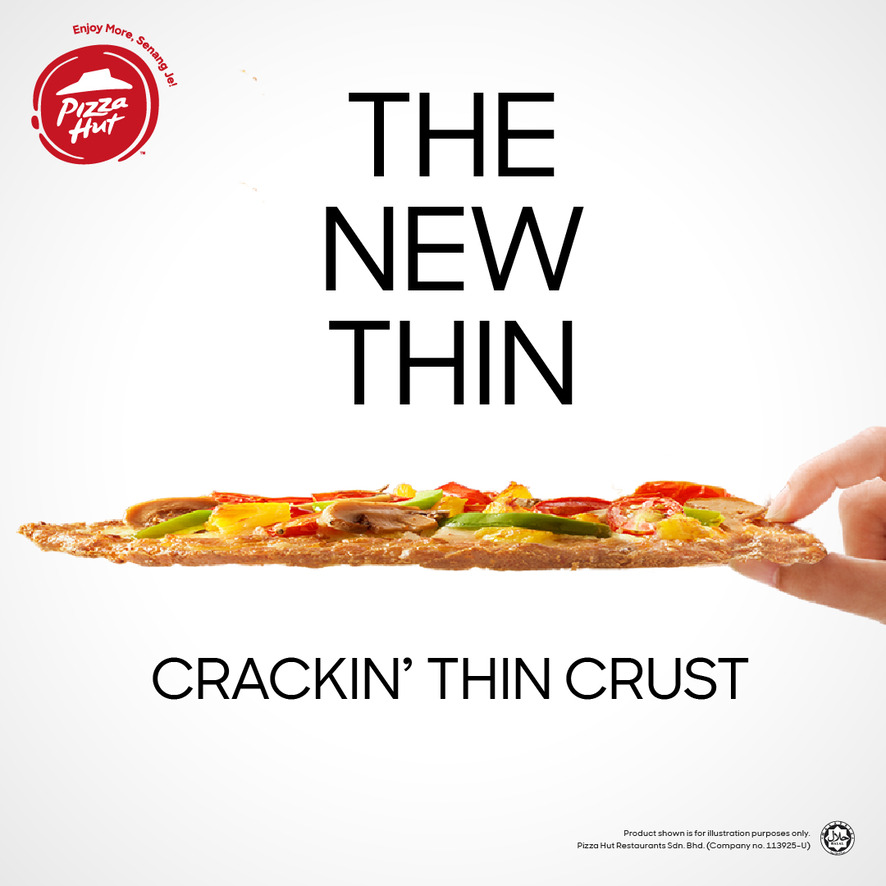 Pizza Hut Malaysia Announces The Next Gen Innovation Of A Thin And 