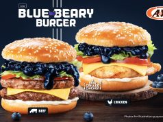 A&W Malaysia offers sweet and savoury Blue-Beary Burger