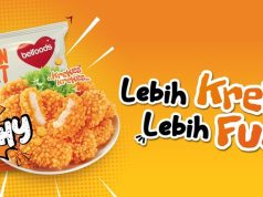 New Belfoods Chicken Nugget Crunchy offers a really crunchy texture