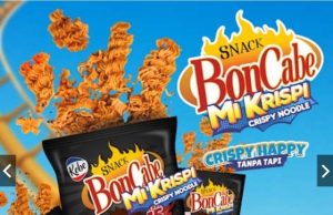 BonCabe Mi Krispi offers crispy noodle snack with a spicy experience