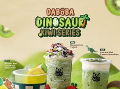 Daboba Dinosaur Kiwi series has the perfect balance of sweet and sour