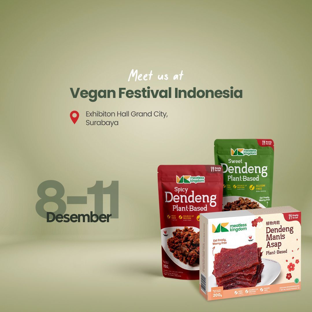 Vegan Festival Indonesia to be held at Exhibition Hall Grand City