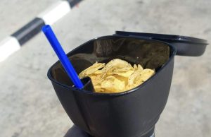 Pepsi 2-in-1 cup in Thailand promotes food and drink pairing