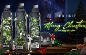 Sprinkle has collaborated with Pomme Chan with glowing bottle for Christmas